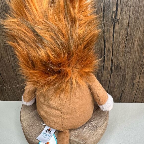 Jellycat Brown and Orange Highland Cow Stuffed Animal - Picture 8 of 13
